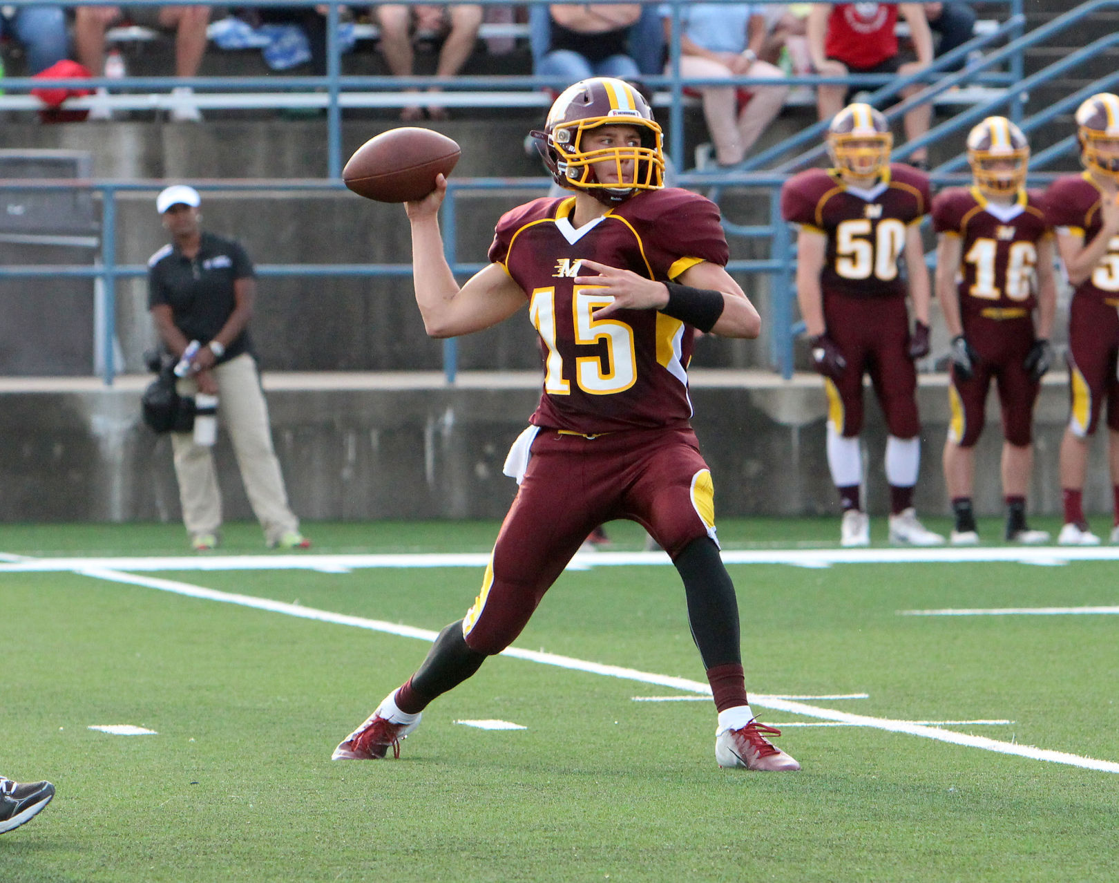 Chi-Hi football at Menomonie 8-31-18